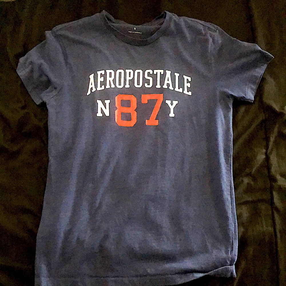 BLUE AÉROPOSTALE T-Shirt